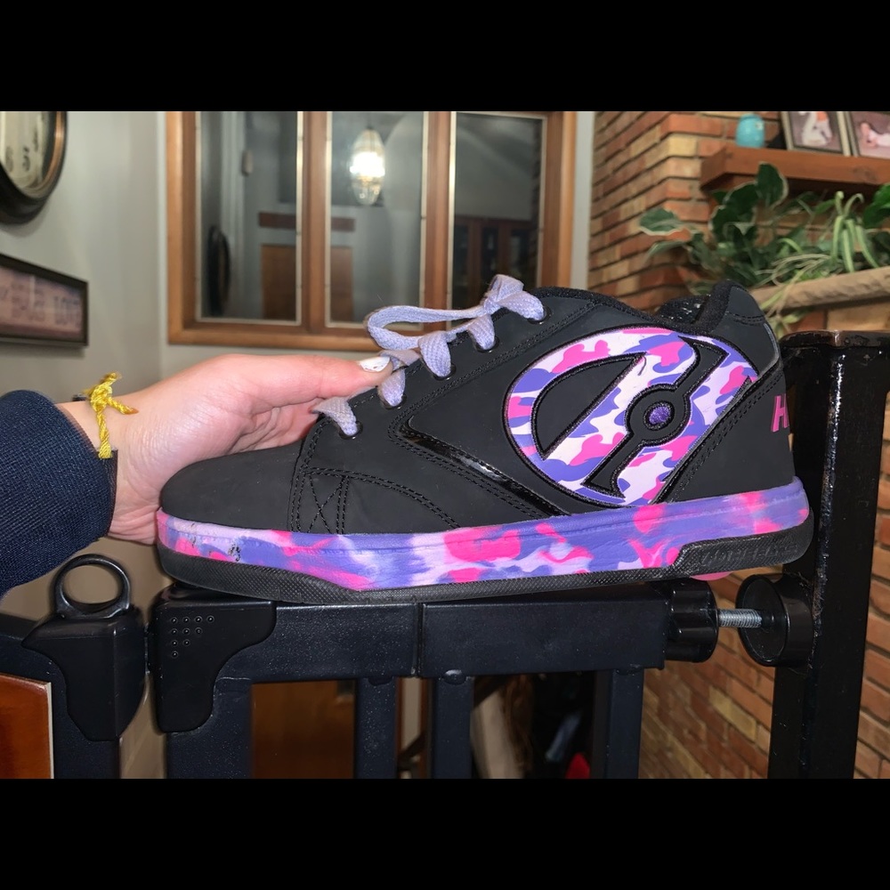 Heelys, Purple, pink